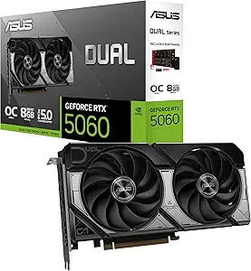 TARJETA DE VIDEO ASUS Dual  RTX 5060 8GB GDDR7